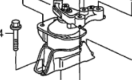 Coxim de Fixação Lateral – Honda Civic (2007 a 2011)