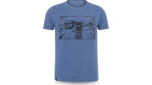 Camiseta VW APR057002QB Azul